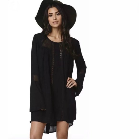 Volcom Black Traffik Dress Witchy NWT- Size Small - Picture 8 of 8